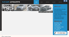 Desktop Screenshot of fareastautomotive.net