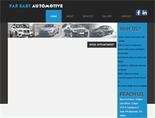 Tablet Screenshot of fareastautomotive.net